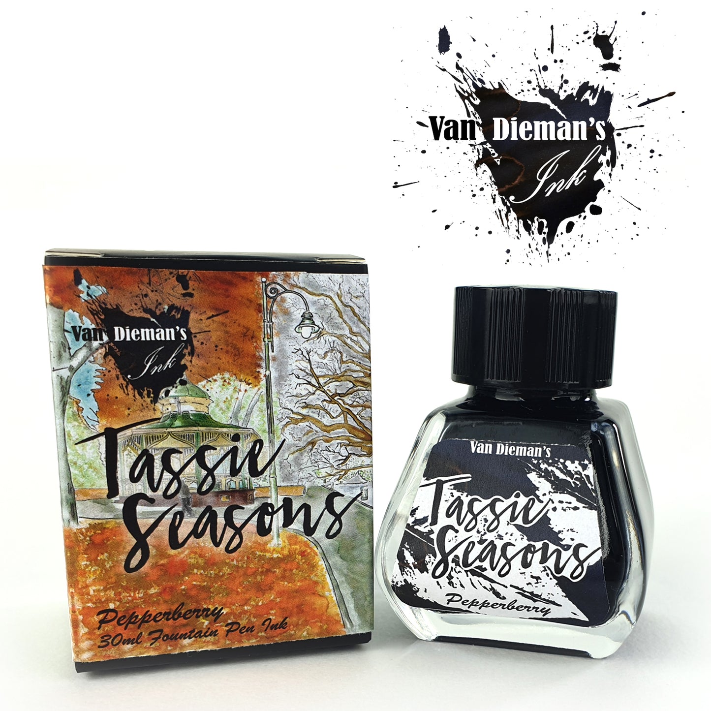 Van Dieman's Tassie Seasons (Autumn) Pepperberry - Fountain Pen Ink