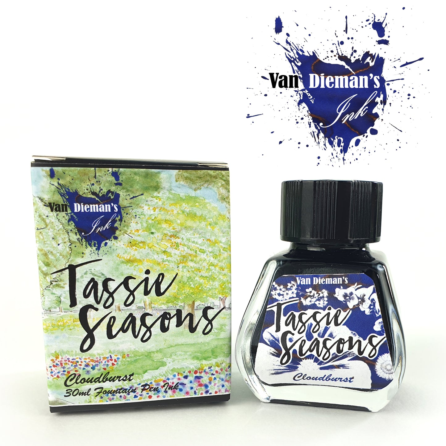 Van Dieman's Tassie Seasons (Spring) Cloudburst - Fountain Pen Ink