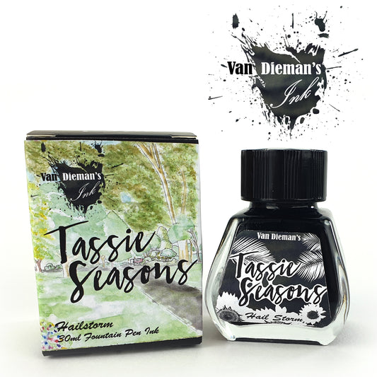 Van Dieman's Tassie Seasons (Summer) Hailstorm - Fountain Pen Ink
