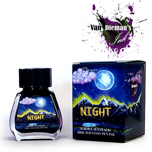 Van Dieman's Night - Aurora Australis - Fountain Pen Ink