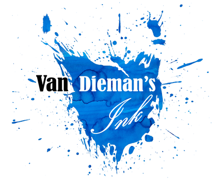 Van Dieman's Birds of a Feather - Blue Jay Tail - Fountain Pen Ink