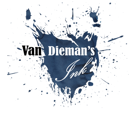 Van Dieman's Birds of a Feather - Blue Jay Wing - Fountain Pen Ink