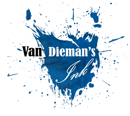 Van Dieman's Birds of a Feather - Elegant Peacock Neck - Fountain Pen Ink