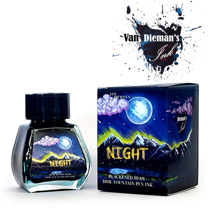 Van Dieman's Night - Blackened Seas - Fountain Pen Ink