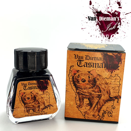 Van Dieman's Tasmania - Tamar Wine Red - Fountain Pen Ink