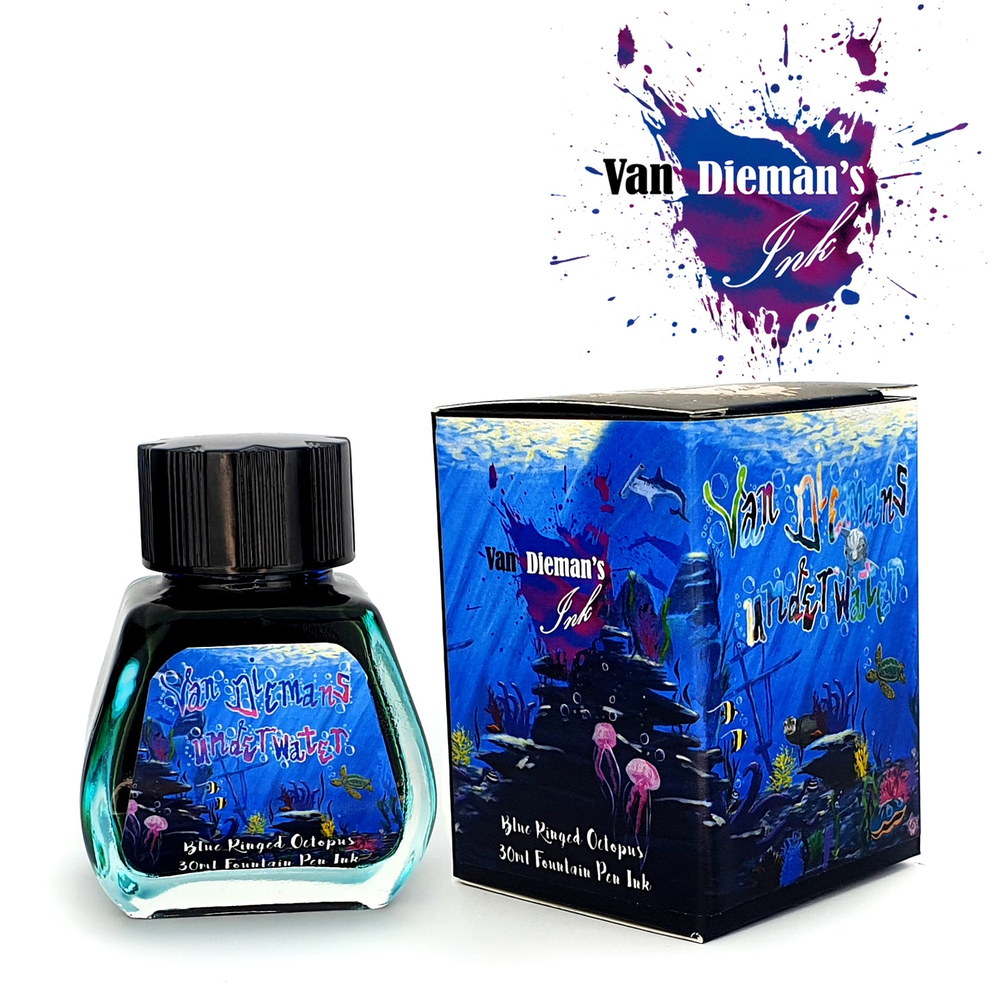 Van Dieman's Underwater - Blue Ringed Octopus - Fountain Pen Ink
