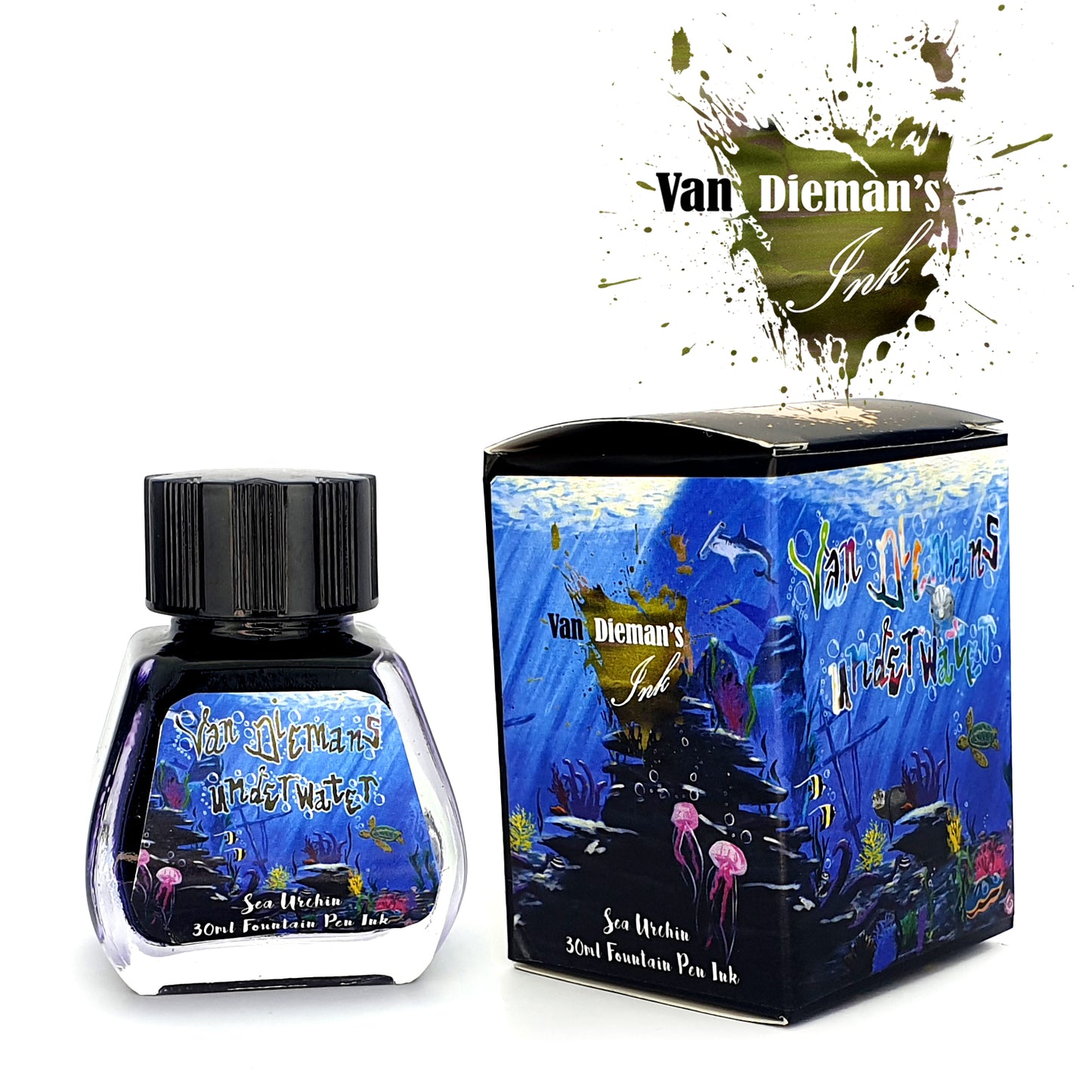 Van Dieman's Underwater - Sea Urchin - Fountain Pen Ink