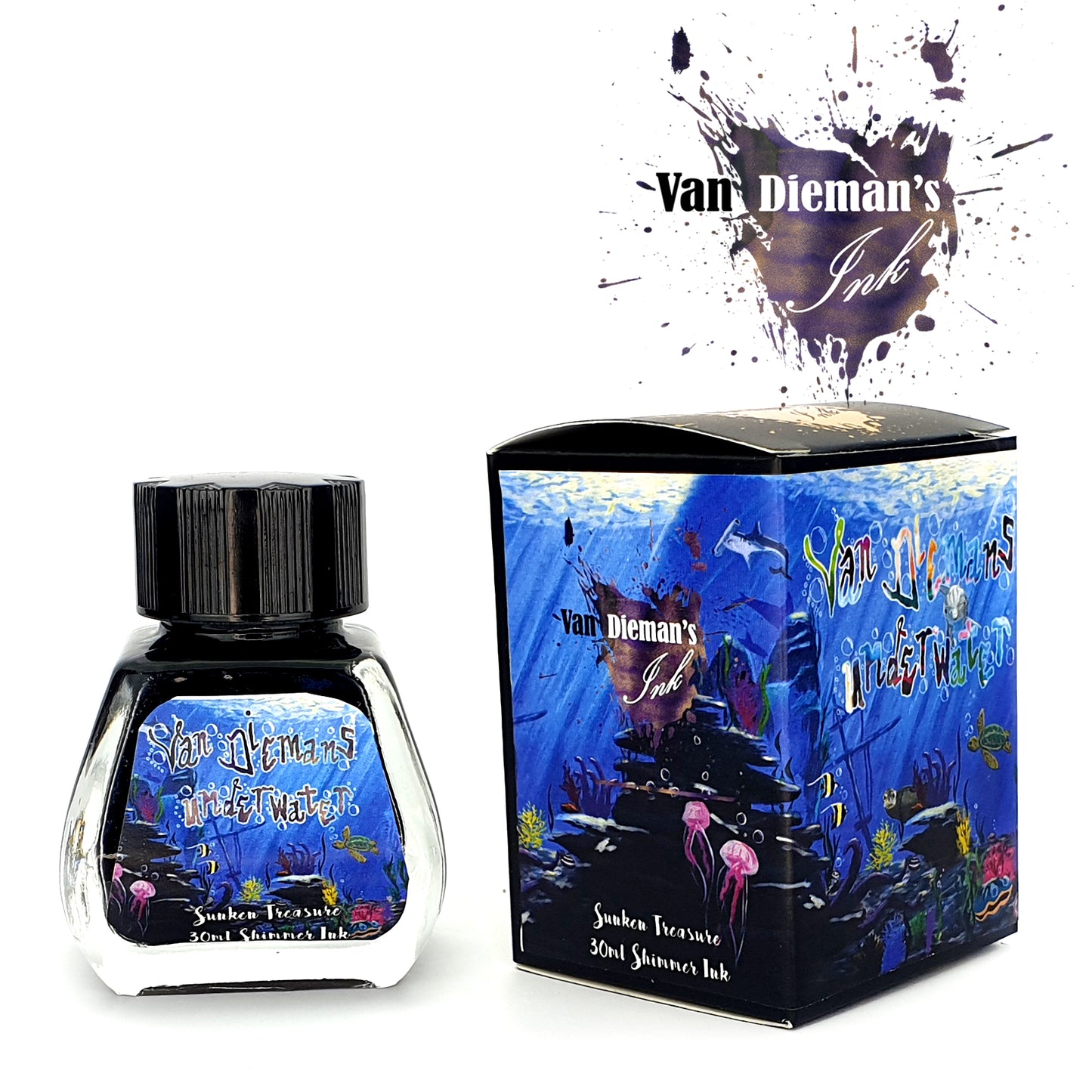 Van Dieman's Underwater - Sunken Treasure - Shimmer Ink